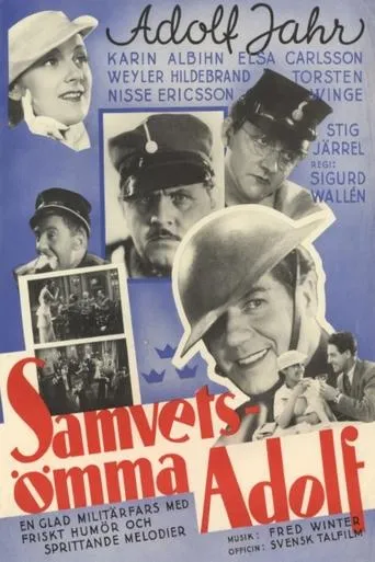 Póster de Samvetsömma Adolf