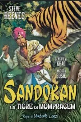 Póster de Sandokan, el tigre de Mompracem