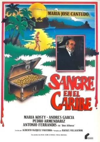 Póster de Sangre en el Caribe