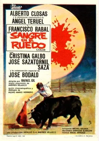 Póster de Sangre en el ruedo