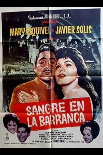 Póster de Sangre en la barranca