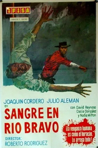 Póster de Sangre en Rio Bravo