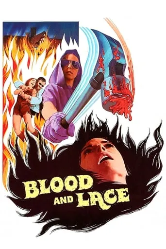 Póster de Sangre y encaje (1971) con Peter Armstrong como Ernest