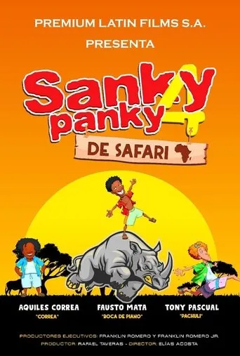 Póster de Sanky Panky 4: De Safari