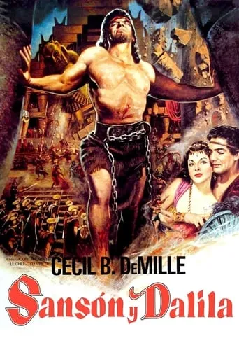 Póster de Sansón y Dalila