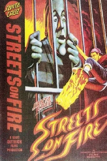 Póster de Santa Cruz Skateboards - Streets On Fire