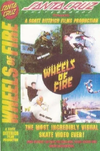 Póster de Santa Cruz Skateboards - Wheels of Fire