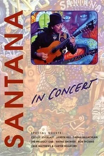 Póster de Santana: In Concert