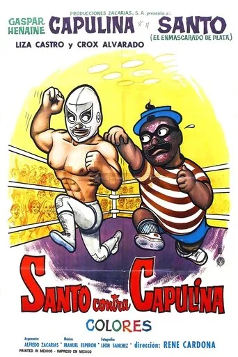 Póster de Santo contra Capulina