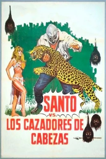 Póster de Santo contra los cazadores de cabezas