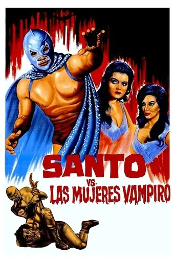 Póster de Santo vs. las mujeres vampiro