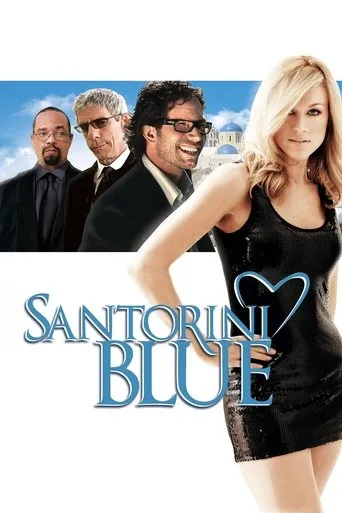 Póster de Santorini Blue