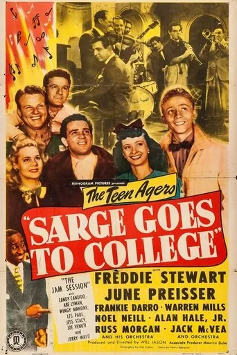 Póster de Sarge Goes to College