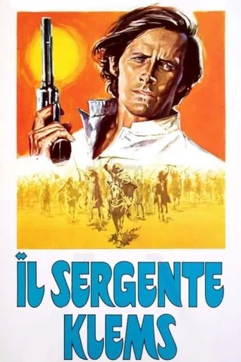 Póster de Sargento Klems (1971) con Peter Strauss como Sergeant Otto Josef Klems