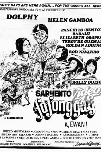 Póster de Sarhento Fofonggay: A, Ewan!