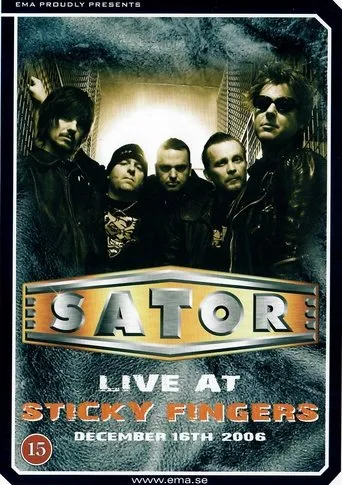 Póster de Sator: Live at Sticky Fingers