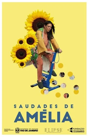 Póster de Saudades de Amélia