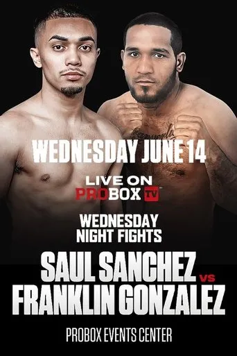 Póster de Saul Sanchez vs. Franklin Gonzalez