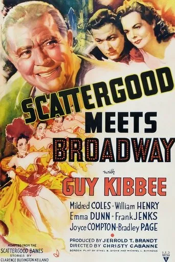 Póster de Scattergood Meets Broadway