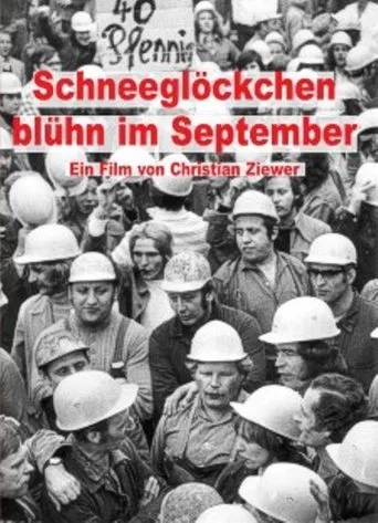 Póster de Schneeglöckchen blühn im September