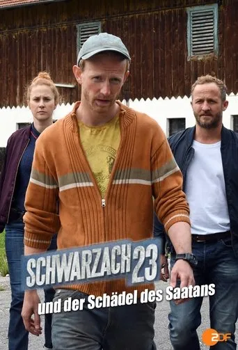 Póster de Schwarzach 23 und der Schädel des Saatan
