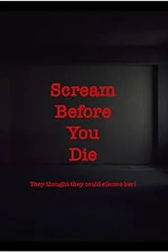 Póster de Scream Before You Die