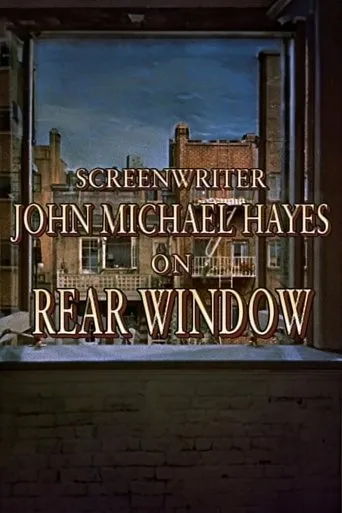 Póster de Screenwriter John Michael Hayes on 'Rear Window'
