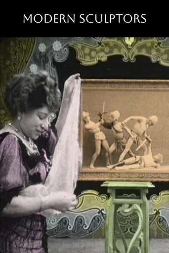 Póster de Sculpteur moderne (1908) con André Deed