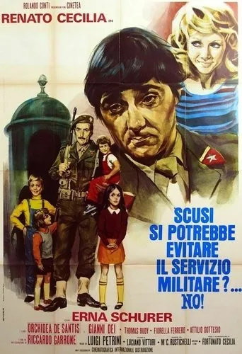 Póster de Scusi, si potrebbe evitare il servizio militare?... No!