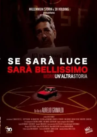 Póster de Se sarà luce sarà bellissimo - Moro: Un'altra storia