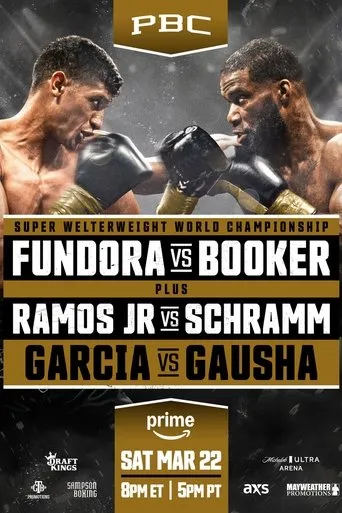 Póster de Sebastian Fundora vs. Chordale Booker