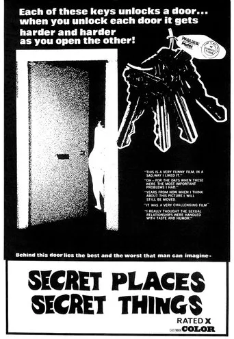 Póster de Secret Places, Secret Things
