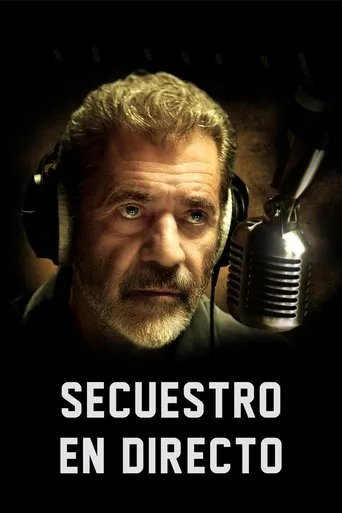 Póster de Secuestro en directo (2022) con Mel Gibson como Elvis Cooney