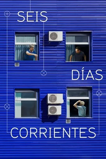 Póster de Seis días corrientes (2021) con Oriol Cervera como Germà de les bessones