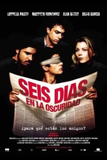 Póster de Seis días en la oscuridad