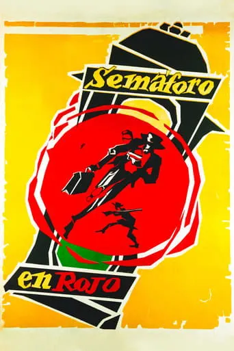 Póster de Semáforo en rojo