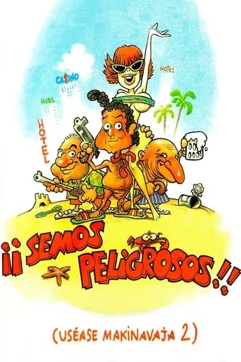 Póster de ¡Semos peligrosos! (Uséase Makinavaja 2)