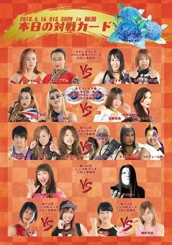 Póster de Sendai Girls Joshi Puroresu Big Show 2018 In Niigata