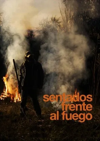 Póster de Sentados frente al fuego