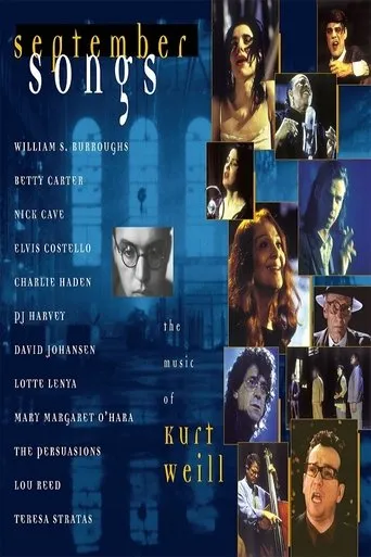 Póster de September Songs: The Music of Kurt Weill