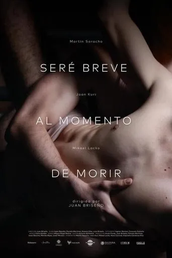 Póster de Seré breve al momento de morir