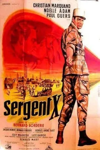 Póster de Sergent X