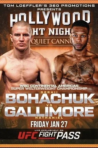 Póster de Serhii Bohachuk vs. Nathaniel Gallimore