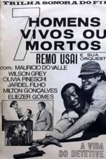 Póster de Sete Homens Vivos ou Mortos