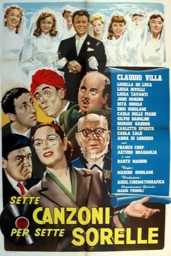 Póster de Sette canzoni per sette sorelle