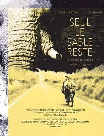 Póster de Seul le sable reste