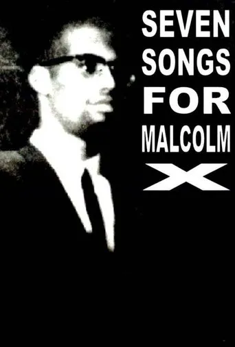Póster de Seven Songs for Malcolm X