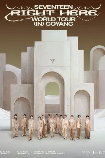 Póster de SEVENTEEN 'RIGHT HERE' WORLD TOUR IN GOYANG