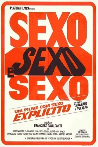 Póster de Sexo, Sexo e Sexo