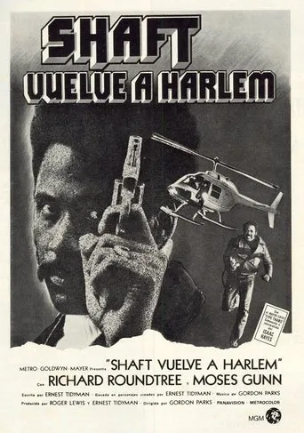 Póster de Shaft vuelve a Harlem